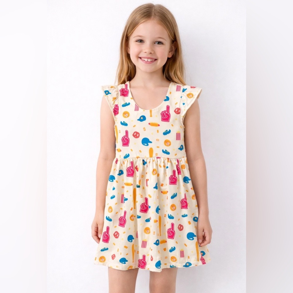 Monica + Andy Girls Baseball
Dress 8 NWOT